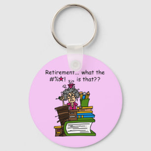 What is Retirement Humour Keychain