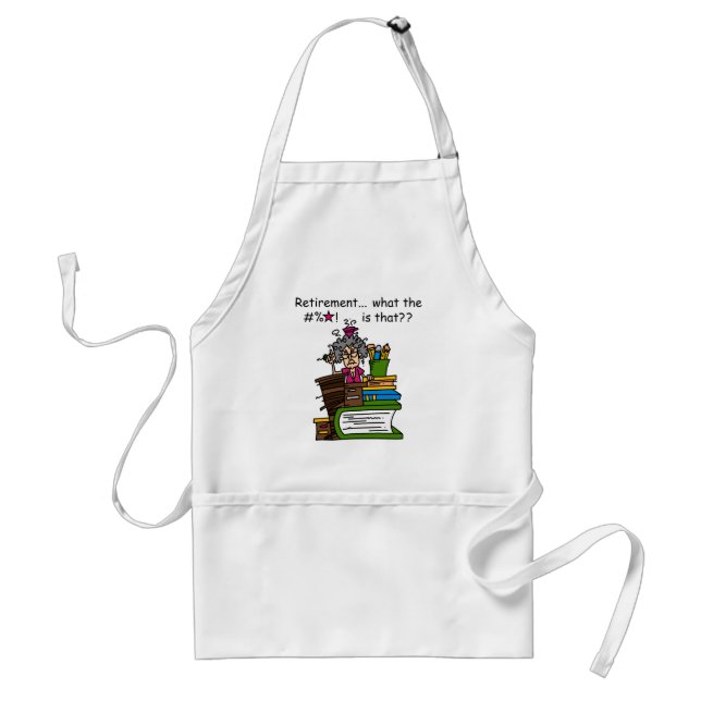 What is Retirement Humour Standard Apron (Front)