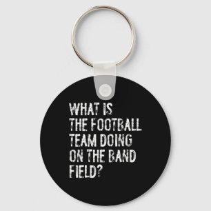 What Is The Football Team Doing On The Marching Ba Keychain