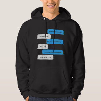 What Is Your Address Funny Networking Computer Hoodie