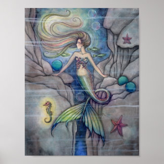 What Lies Beneath  Mermaid Poster