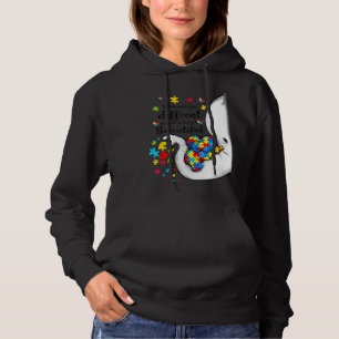 What Makes You Different Elephant Mom Autism Child Hoodie