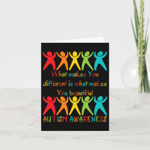 What Makes You Different Is What Makes You Beautif Card