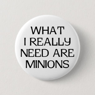 What Minions 2 Inch Round Button