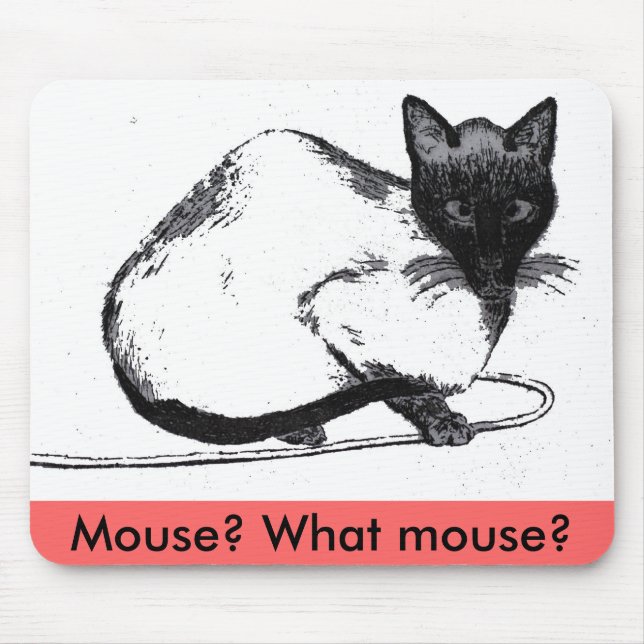 What Mouse Mat (Front)