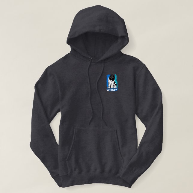 What Newf ( both front and back ) Hoodie (Design Front)