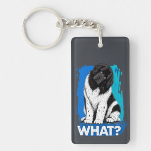 What Newf ( both front and back ) Keychain
