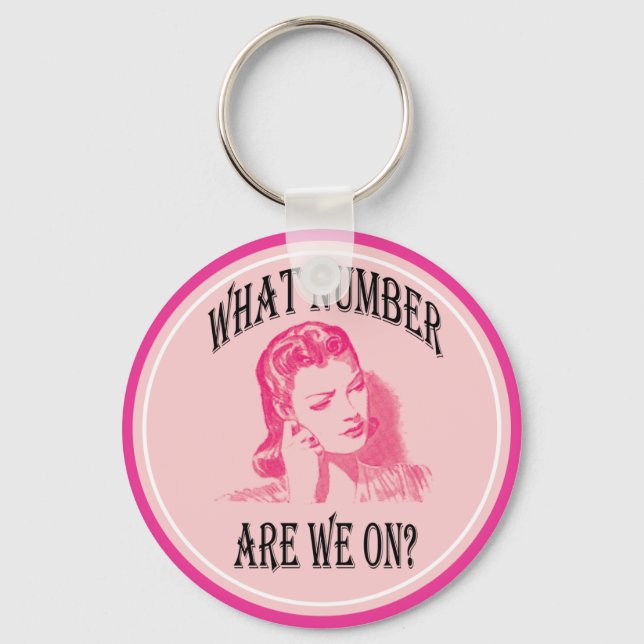 what number are we on? keychain (Front)