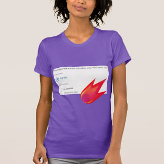 What object left Earth's orbit after only T-Shirt