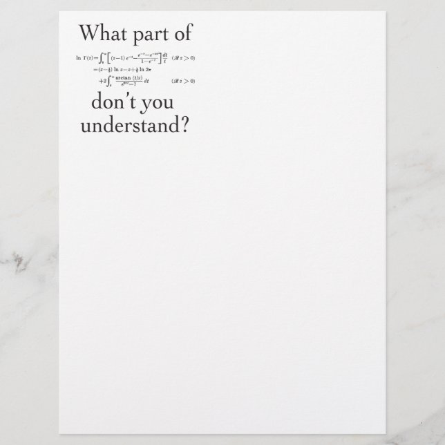 What Part of...? (Front)