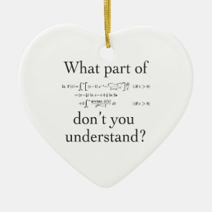 What Part of... Ceramic Ornament