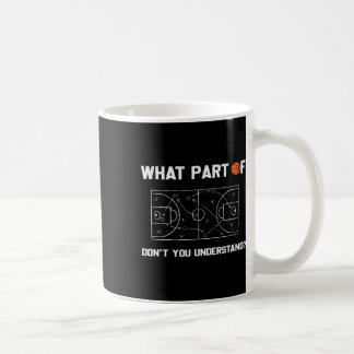 What Part Of Don't You Understand Fun Sketll Coach Coffee Mug