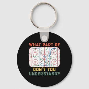 What Part Of Don't You Understand Funny Ice Playbo Keychain