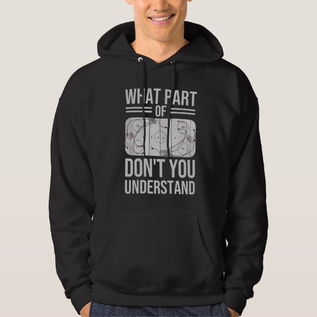 what part of don't you understand hoodie (Front)