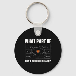 What Part Of Don't You Understand - Sketll Player Keychain