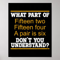 What Part Of Fifteen Two Fifteen Four A Pair Is Si