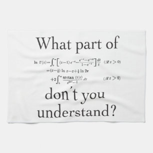 What part of...? kitchen towel