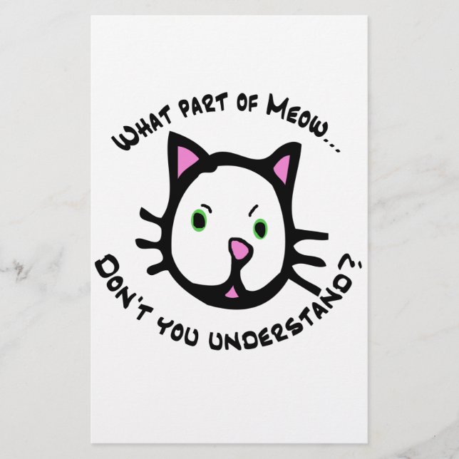 What part of Meow... (Front)