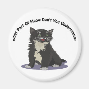 What Part Of Meow Magnet