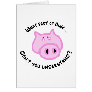 What part of Oink...