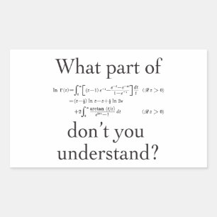 What Part of... Sticker