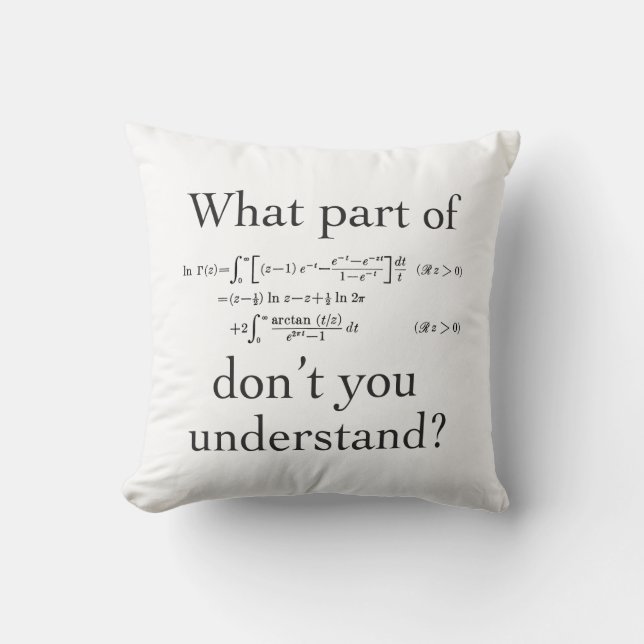 What part of... throw pillow (Front)