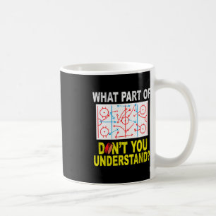 What Part Of You Don't Understand Fun Ice Hockey C Coffee Mug