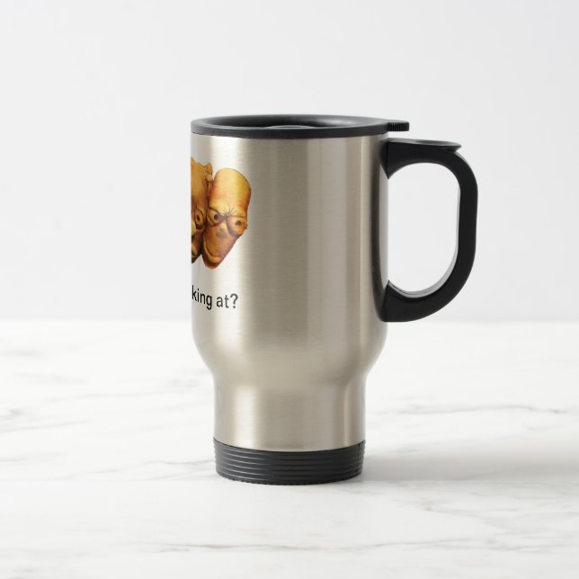 What R U looking at Travel Mug (Right)