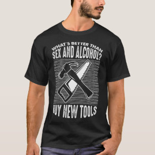 What`s better than Se and Alcohol Buy new donut pa T-Shirt
