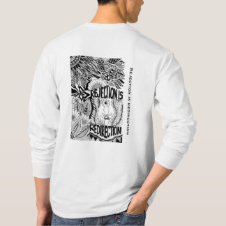 What’s Next? – Black and White Surreal Hand-Drawn  T-Shirt