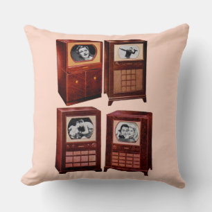 What’s on TV Throw Pillow