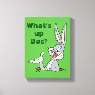 WHAT’S UP DOC?™ BUGS BUNNY™ Rabbit Hole Canvas Print