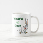 WHAT’S UP DOC?™ BUGS BUNNY™ Rabbit Hole Coffee Mug<br><div class="desc">LOONEY TUNES™ | Start your morning with some classic cartoon humour using this Bugs Bunny "What’s Up, Doc?" Rabbit Hole coffee mug! Featuring the iconic Looney Tunes character popping out of his rabbit hole with his signature catchphrase, this mug perfectly captures Bugs’ playful charm. Made from durable materials with a...</div>