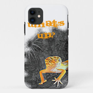 What´s up? iPhone 5, case, gecko, leopard, iPhone 11 Case