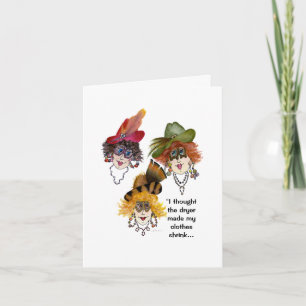 What shrunk my clothes, Dryer or Fridge Card