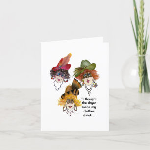 What shrunk my clothes, Dryer or Fridge Card