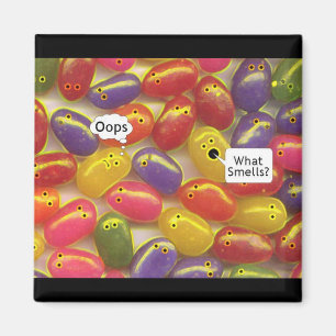What Smell's? Jelly Beans Magnet