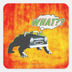 What? Square Sticker