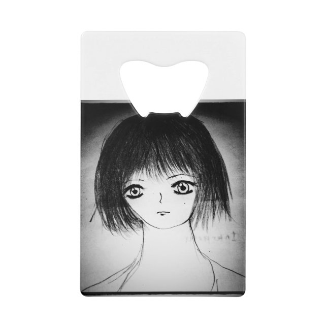 What the beginning of the world credit card bottle opener (Front)