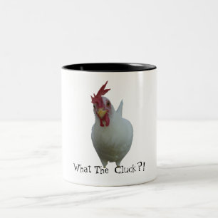 What The Cluck?! Two-Tone Coffee Mug