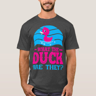 What The Duck Are They Twins Gender Reveal  T-Shirt