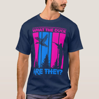 What The Duck Are They Twins Gender Reveal T-Shirt