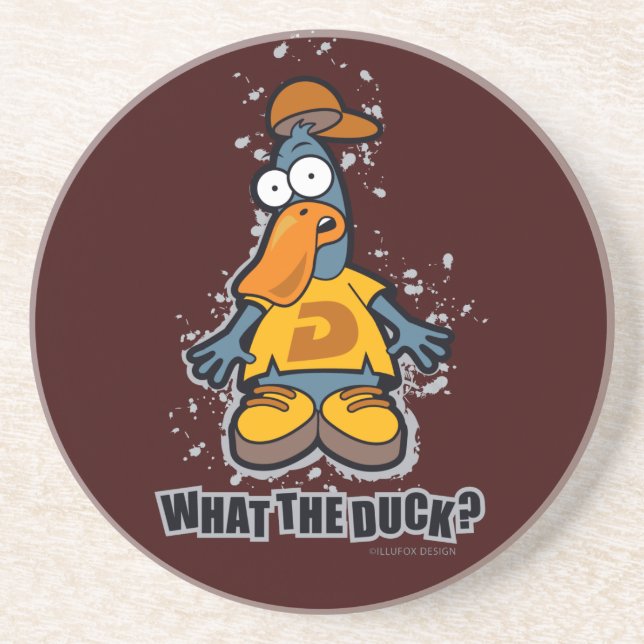 What The Duck Coasters (Front)
