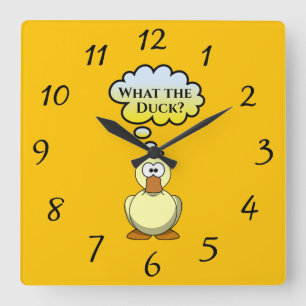 What the Duck? Wall Clock