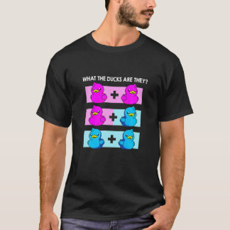 What The Ducks Are They Twins Gender Reveal Party T-Shirt