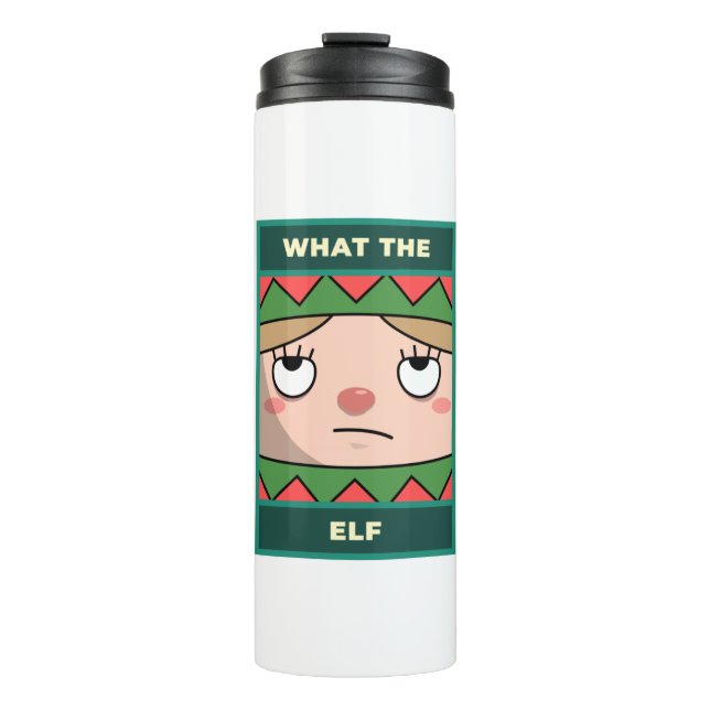 What The Elf Thermal Tumbler (Front)