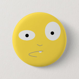What the Floyd Face 2 Inch Round Button