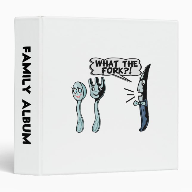 What The Fork Binder (Front/Spine)
