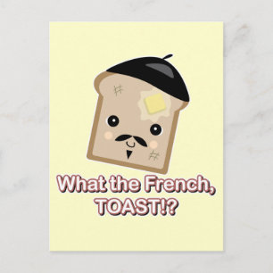 what the french toast postcard