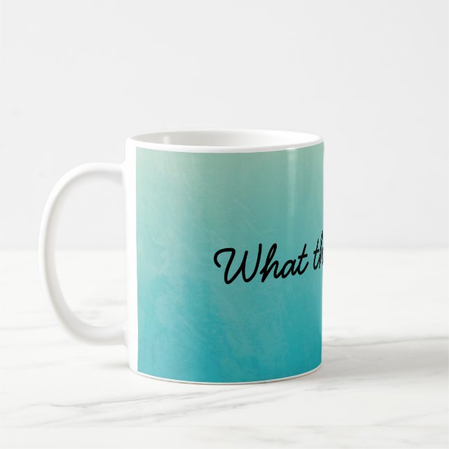 What the Fricative Mug (Left)